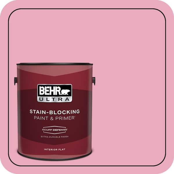 BEHR ULTRA 1 gal. #T11-14 Kawaii Extra Durable Flat Interior Paint & Primer