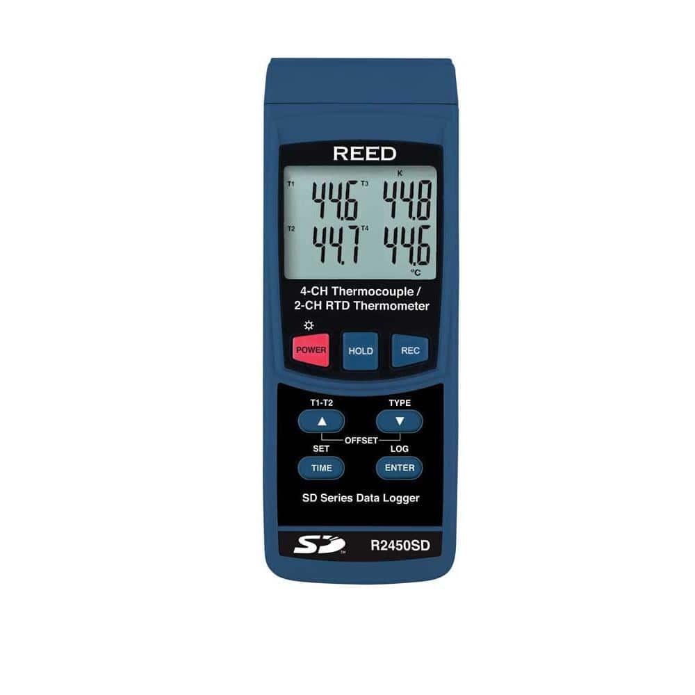 Thermometer, Thermocouple, 4-Ch, Data Logger price history on PriceWatchPro
