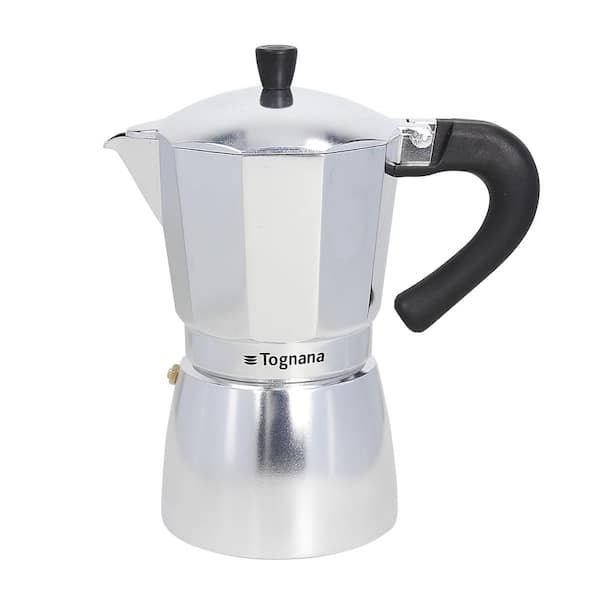 Tognana Mirror 9-Cup Cast Aluminum Coffee Maker