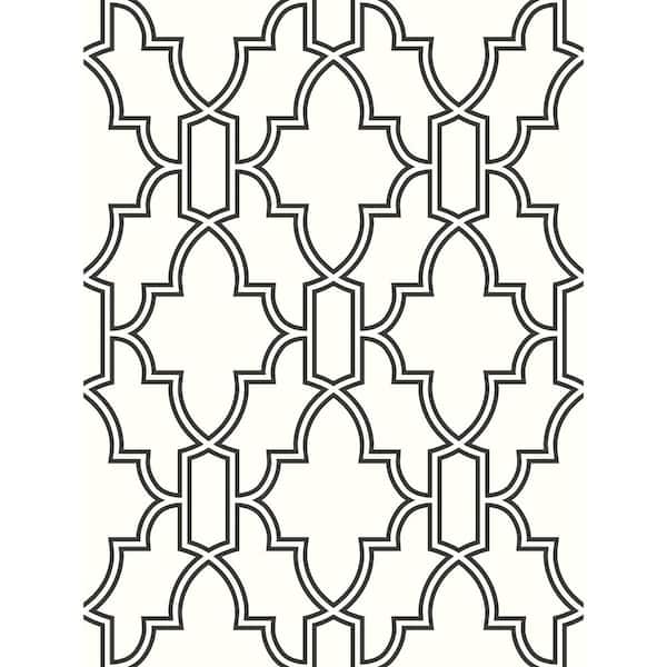 NextWall Tile Trellis Vinyl Peel & Stick Wallpaper Roll (Covers 30.75 Sq. Ft.)