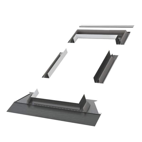 Fakro Universal 46.5 in. x 26.5 in. / 45.5 in. High-Profile Tile Roof Flashing Kit for Deck Mount Skylight
