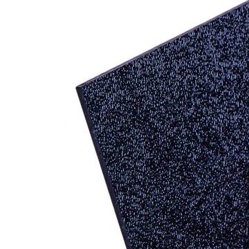 POLYMERSHAPES 18 in. x 24 in. x 0.093 in. Black Textured Waterproof Plastic ABS Sheet 31E27102