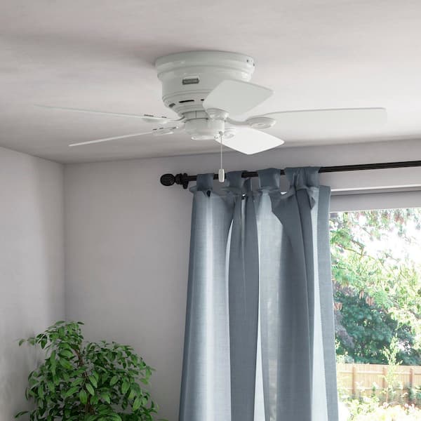 Hunter - Newsome 52 in. Indoor Premier Bronze Bowl Light Kit Ceiling Fan