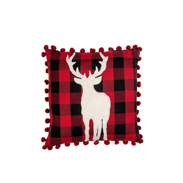 flannel throw pillows