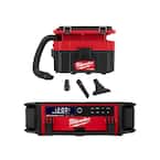 M18 FUEL PACKOUT 18-Volt 2.5 Gal. Lithium-Ion Cordless Wet/Dry Vacuum with PACKOUT Radio/Speaker