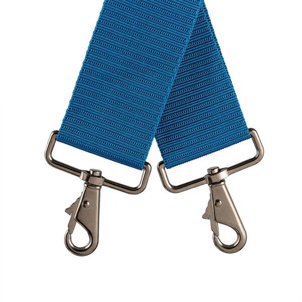 BUCKET BOSS - 2-Bag Hybrid Suspension Rig Work Tool Belt with Suspenders in Blue