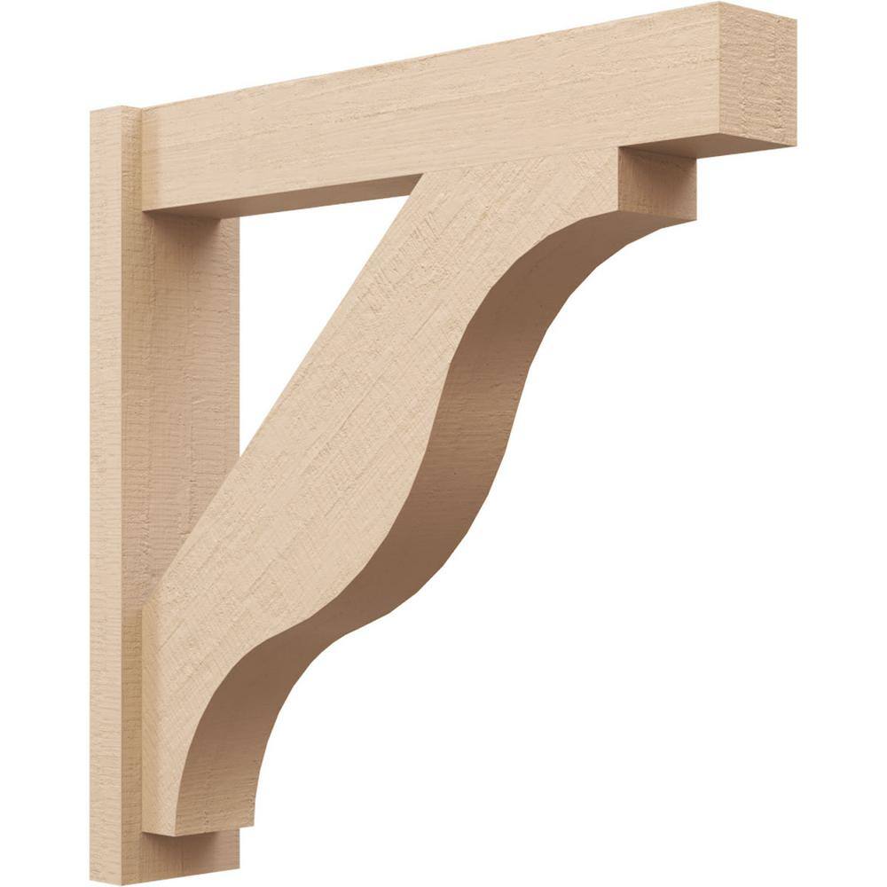 6 in. x 30 in. x 30 in. Funston Block Rough Cedar Woodgrain Timberthane Polyurethane Outlooker, Primed Tan price history on PriceWatchPro