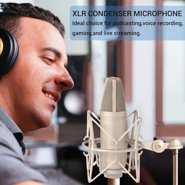 YICHUHAOXI Condenser Microphone Kit with Shock Mount Professional