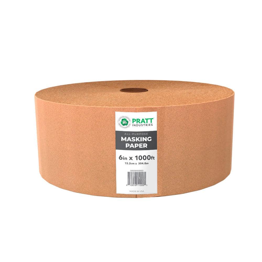 TRIMACO Easy Mask 3 in. X 1000 ft. Brown General Purpose Masking
