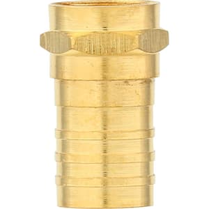 Crimpon F Connectors in Gold, (10-Pack)