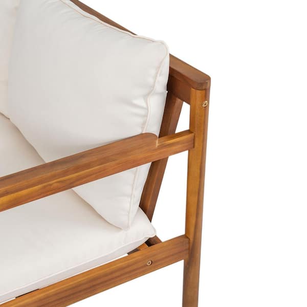 CHRISTOPHER KNIGHT HOME Alexis Teak Finish Acacia Wood Patio 3