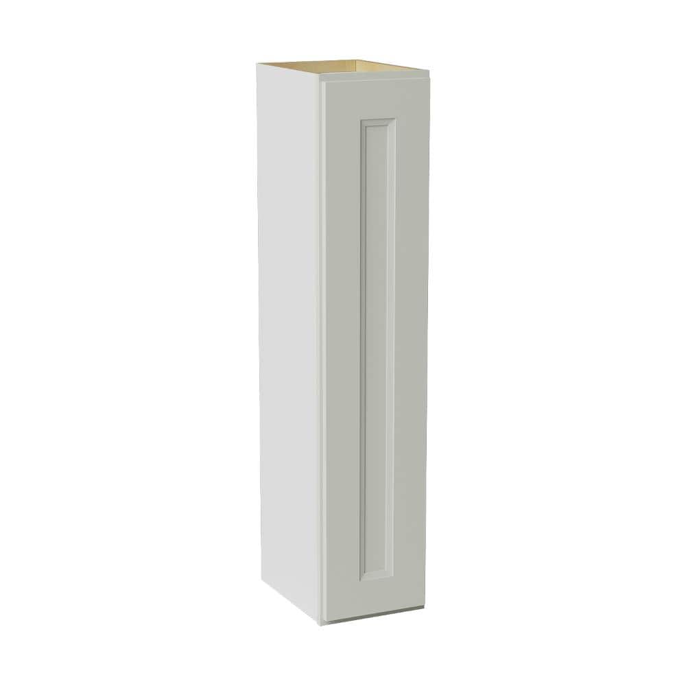 9 in. W x 12 in. D x 42 in. H Ready to Assemble Double Shaker Wall Kitchen Cabinet in Laguna Grey price history on PriceWatchPro
