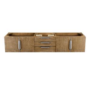 Mercer Island 72.5 in. W x 18.8 in. D x 14.5 in. H Bath Vanity Cabinet without Top in Latte Oak