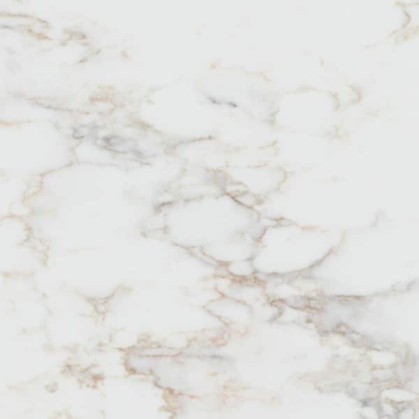 4 in. x 4 in. Quartz Countertop Sample in Calacatta Cinela