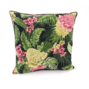 20 in. L x 20 in. W x 4 in. T Outdoor Throw Pillow in Fabian Fairway