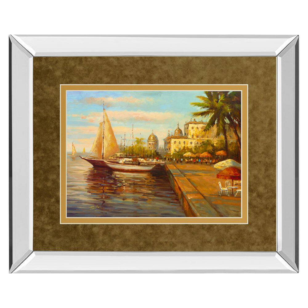 1 Piece Framed Graphic Print Coastal Art Print 34 in. x 40 in. price history on PriceWatchPro