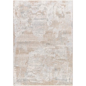 Swindon Gray/Taupe 8 ft. x 10 ft. Abstract Indoor Area Rug