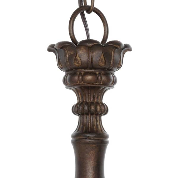 Hampton Bay Carina 5-Light Chandelier Aged Bronze outlets Finish