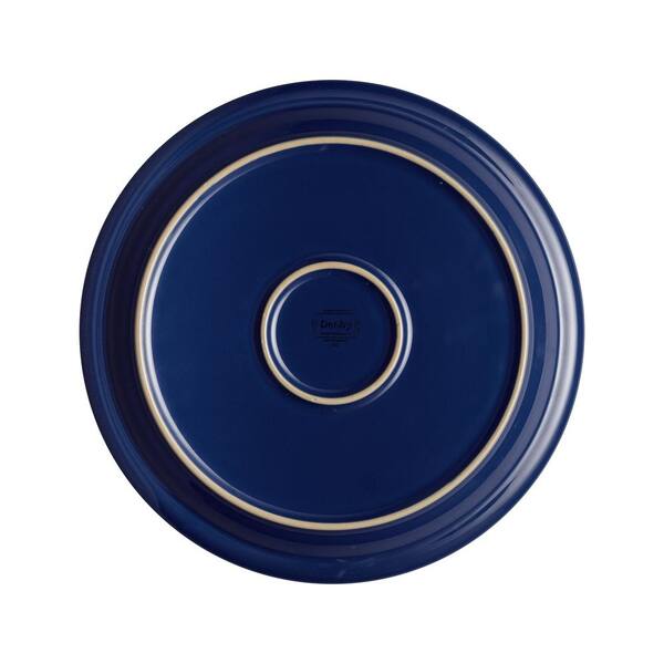 Denby Elements Dark Blue Dinner Plate ELDB-003 - The Home Depot