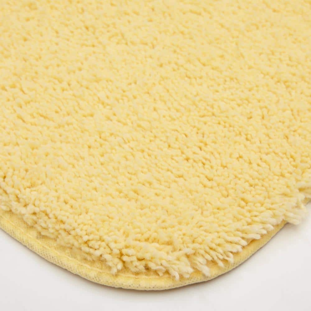 Butter Cream 24" x 20" Nylon Bath Rug