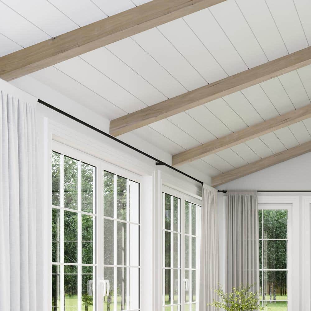 Natural Unfinished Poplar U-Shaped Decorative Beam 5.5" x 92"
