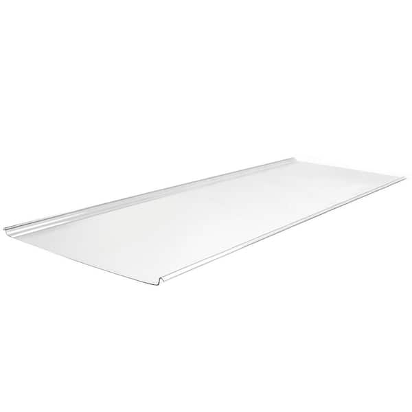 5-Pack Clear Polycarbonate Ridge Cap Panels – 35.4 Inch, UV Resistant, Waterproof, For 120° A-Style Metal Roofs – Greenhouses & Sunrooms