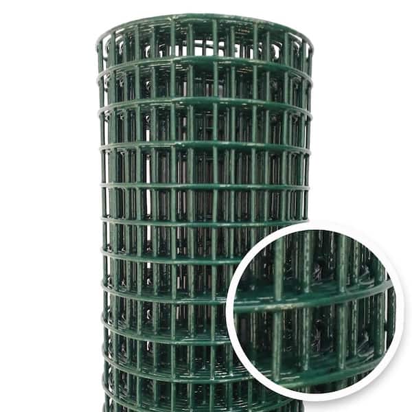 Acorn Hardware 1/2 in. x 2 ft. x 5 ft. Vinyl Coated Hardware Cloth in Green