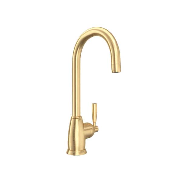 PERRIN & ROWE Holborn Single-Handle Bar Faucet in Satin English Gold