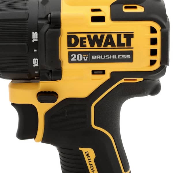 DEWALT ATOMIC 20V MAX Cordless Brushless Compact Drill/Impact Tool Combo  Kit with (2) 1.3Ah Batteries, Charger, and Bag DCK278C2 The Home Depot