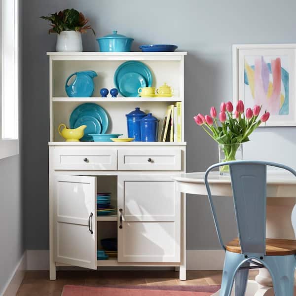 Stylewell Ivory Wood Transitional, Home Depot Kitchen Storage Cabinets