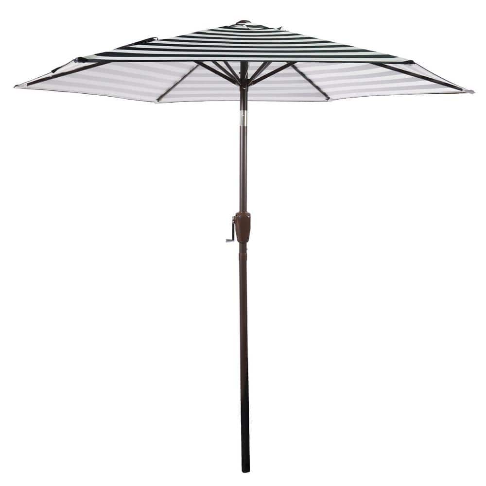 7.5 ft. Patio Market Umbrella Outdoor Table Umbrella with Push Button Tilt 