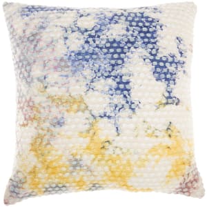 Lifestyles Multicolor Abstract 22 in. x 22 in. Throw Pillow