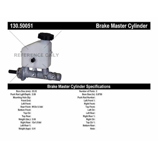 Centric Parts Brake Master Cylinder