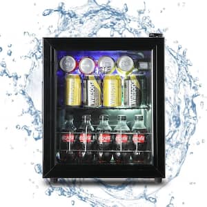 17 in. Single Zone 10-Bottle Wine and 75-Can Beverage Cooler with 7 Temperature Adjustable