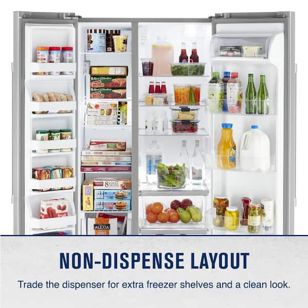 Maytag 36 in. 24.9 cu. ft. Side by Side Refrigerator in