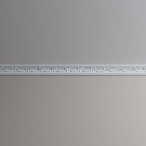 Ekena Millwork Nevada 2.75 in. D x 4 in. W x 96 in. L Polyurethane Crown Moulding