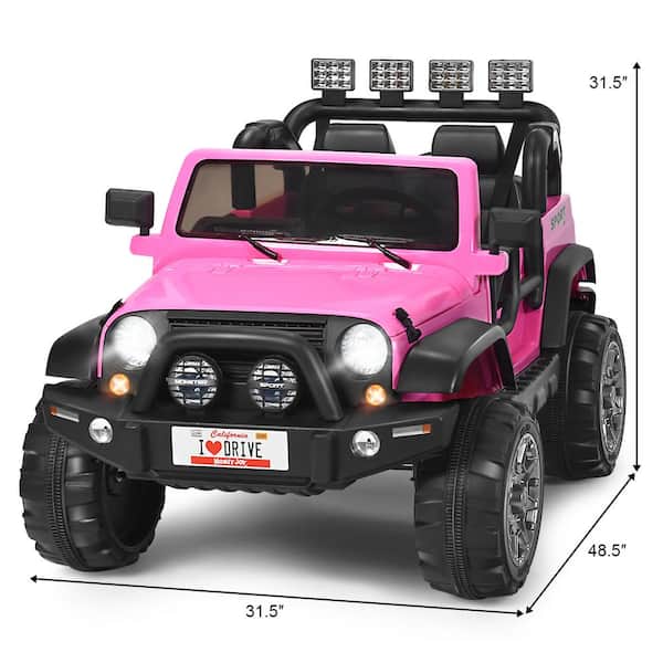 Electric Kids Car Jeep, Assembly