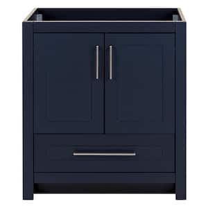 Craye 30 in. W x 22 in. D x 34 in. H Bath Vanity Cabinet without Top in Deep Blue