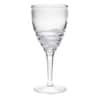 16 oz. Designer Bamboo Stemmed Acrylic Wine Glasses Set (Set of 4) SSAWGS2  - The Home Depot