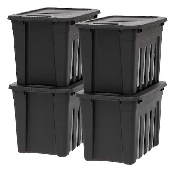 Small Classroom Storage Bin, Black - STX61466U06C, Storex Industries