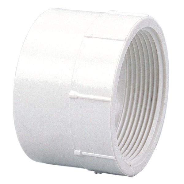 4 in. PVC DWV Hub x FIPT Female Adapter