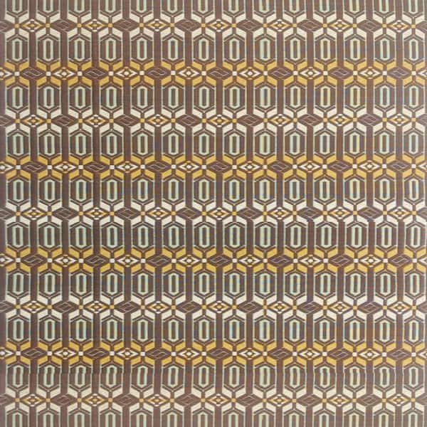 Moroccan Reversible Recycled Outdoor Rug, Multi-Colored Earth Tones, 5' x 8'