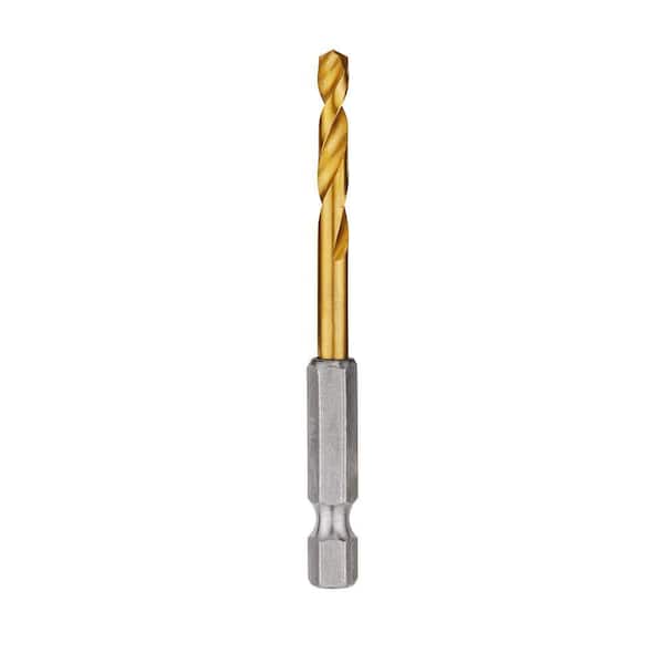 Milwaukee SHOCKWAVE 11/64 in. Titanium Twist Drill Bit 48-89-4608