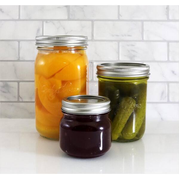 16 oz country kitchen glass jar