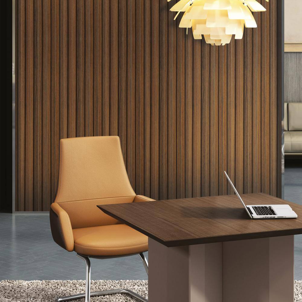Brazilian Cherry Shiplap Textured Wall Panels