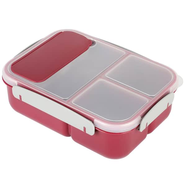 Bento Box With Tableware Insulated Food Container With Fork - Temu