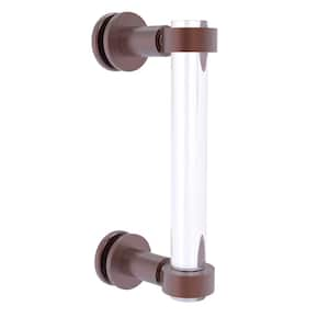 Clearview 8 in. Single Side Shower Door Pull in Antique Copper