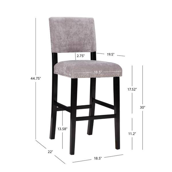 Linon bar stools online 30 inch