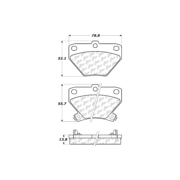 Centric Parts Disc Brake Pad Set