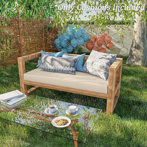 WNP 48 x 18 x 3.5 in. Rectangle Outdoor Swing Cushion, Waterproof